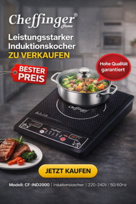 Induktionskochplatte
