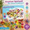 Minispielzeug-Set – 303 Teile – Bunter Spielspaß für Kinder
