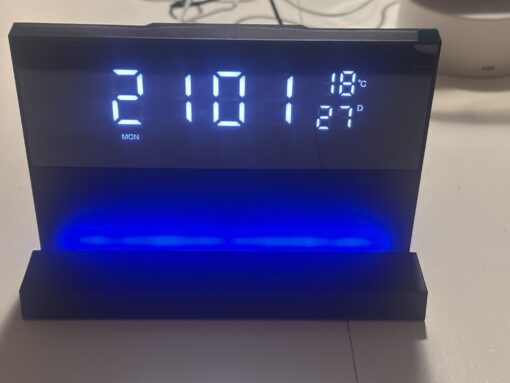 LED Wecker mit Nachtlicht