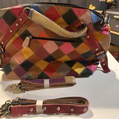 Handtasche kariert